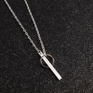 Minimal Circle Necklace for Women