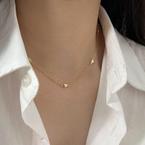 Silver Loving Heart Necklace