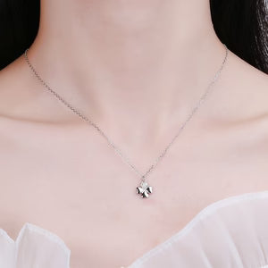 Silver Minimal Clavicle Necklace