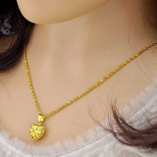 Heart-Shaped Memorial Necklace