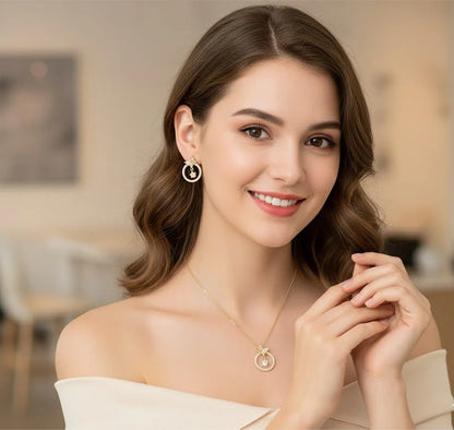 Open Circle Butterfly Set