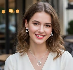 Open Circle Butterfly Set