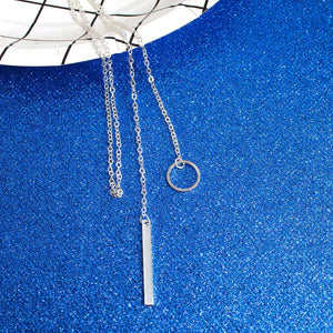 Minimal Circle Necklace for Women