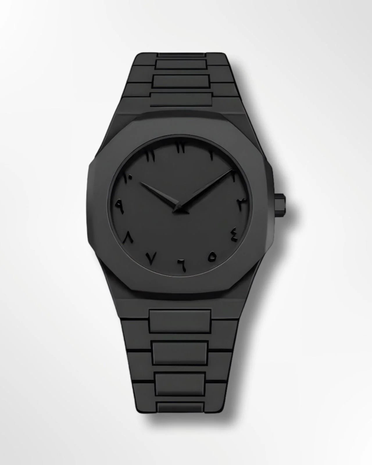 Black Aura Arabic Watch