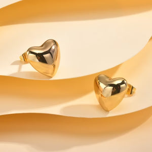 Love Heart Stud Earring