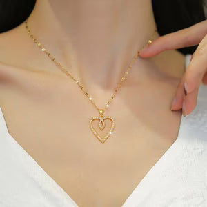 Titanium Steel Clavicle Chain